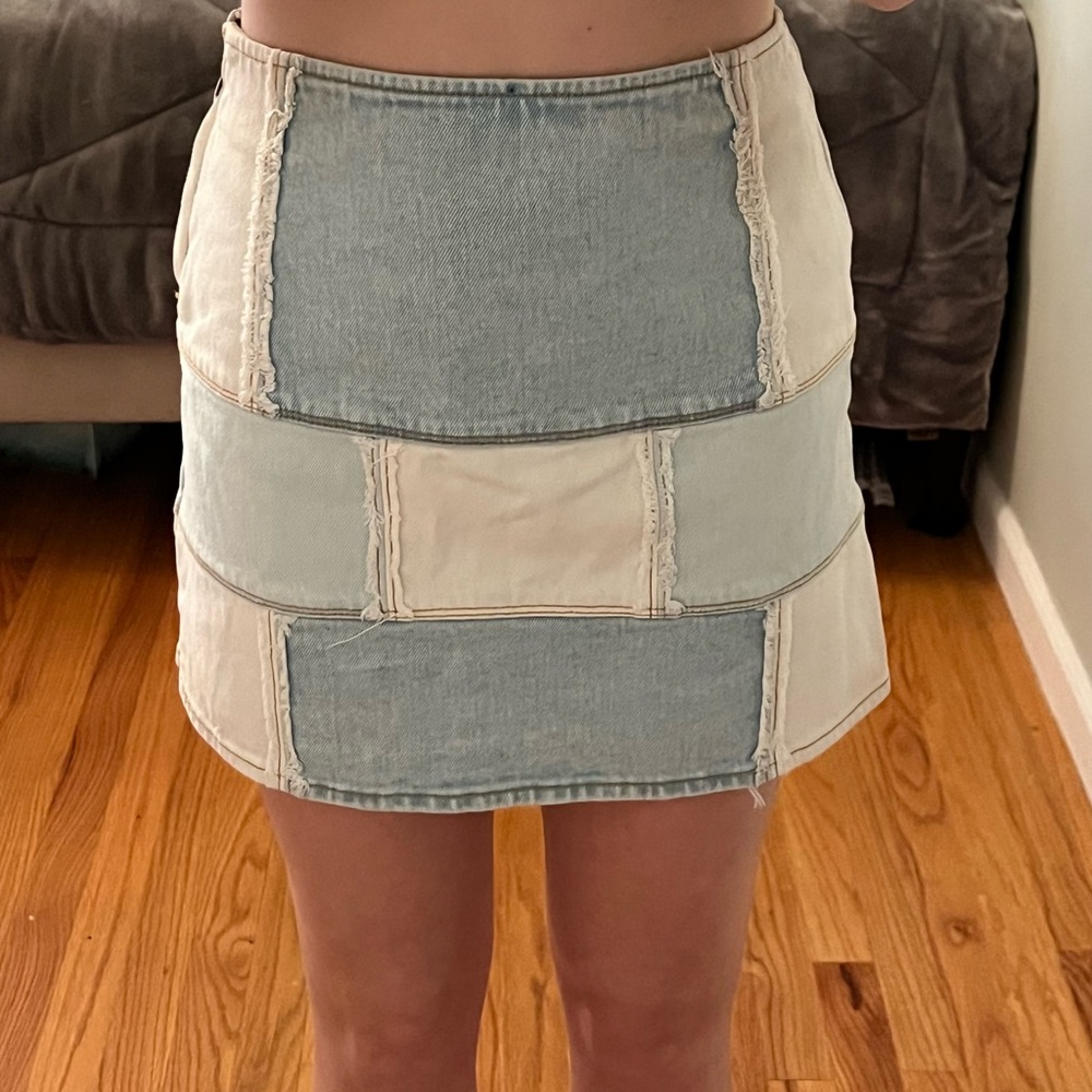 PacSun Denim Mini Skirt